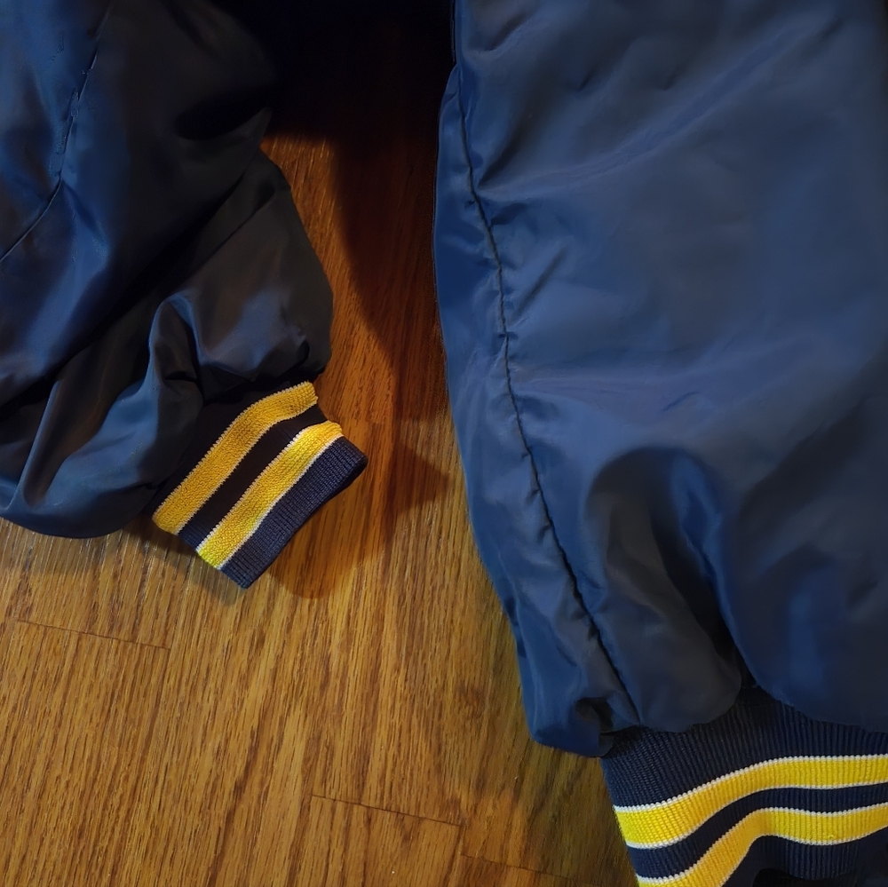 Blue and Yellow Jacket Kenmore Air Harbor Xl Vintage Washington - Picture 8 of 9